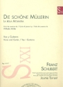 Die schne Mllerin para voz y guitarra partitury y voz (dt)