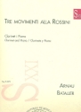 3 Movimenti alla Rossini for clarinet and piano