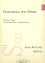 Passacaglia von Weber for clarinet and piano