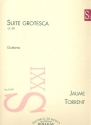 Suite grotesca op.60 para guitarra