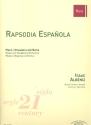 Rapsodia espanola for piano and orchestra score