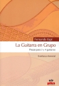 La guitarra en grupo vol.1 para 3-4 guitarras partitura