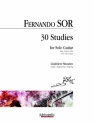 Sor, Fernando 30 Studies Guitar