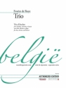 De Roye, Evarist Trio (Zakpartituur) Ob/Cl/Bsn