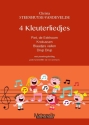 Steenhuyse-Vandevelde, Christa, 4 Kleuterliedjes Voice & Piano