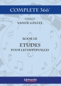 Vande Ginste, Stephane, Complete 366' - Book 3: Etudes pour les Interv Piano Solo
