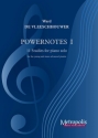 De Vleeschhouwer, Ward, Powernotes I: 11 Studies Piano Solo
