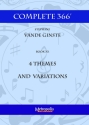 Vande Ginste, Stephane, Complete 366 Book XX: 4 Themes and Variations Piano Solo