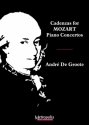De Groote, Andr, Cadenzas Piano Solo