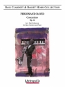 David, Ferdinand, Concertino, Op. 12 Bass Clarinet and Piano