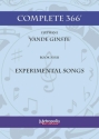 Vande Ginste, Stephane, Complete 366' Book XXXII Experimental Songs Piano Solo