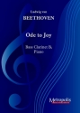 Beethoven, Ludwig van, Ode to Joy Bass Clarinet and Piano