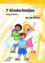 van Damme, Jan 7 kinderliedjes S/Pno(Children songs)