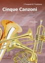 Celis, Frits Cinque Canzoni (2 trp & 3 Trb) Brass/Ens(Brass quintet)