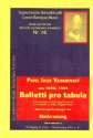 Balletti pro tabula fr 2 Trompeten Streicher und Orgel fr 2 Trompeten (B/C) und Orgel (Klavier)