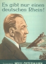 Es gibt nur einen deutschen Rhein: Einzelausgabe Gesang und Klavier