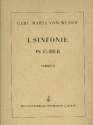 Sinfonie C-Dur Nr.1 fr Orchester Partitur