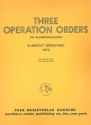 3 Operation Orders for flute, oboe, clarinet, horn and bassoon parts