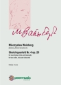 Streichquartett Nr.4 op.20 fr zwei Violinen, Viola und Violoncello Partitur