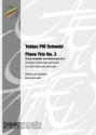 Piano Trio no.2 - 3 Farewells and Intermezzo for L for violin, cello and piano score and parts