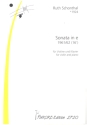 Sonata in e fr Violine und Bc