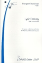 Lyric fantasy fr Klavier und Streichorchester Partitur