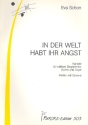 In der Welt habt ihr Angst fr Gesang (mittel) Violine und Orgel Partitur und Stimmen