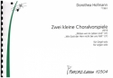 2 kleine Choralvorspiele fr Orgel