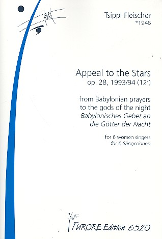 Appeal to the Stars op.28 fr 6 Sngerinnen Partitur