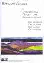 Respublica Ouverture fr Orchester Partitur