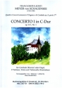 Konzert C-Dur op.8,1 Nr.1 fr Cembalo (Klavier/Orgel) und Streicher Partitur