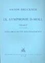 Sinfonie d-Moll Nr.9 Dokumentation des Fragments (unvollendetes Finale)