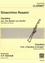 Cavatine aus 'Der Barbier von Sevilla' fr Klarinette und Klavier