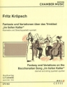 Fantasie und Variation ber das Trinklied Im tiefen Keller fr Klarinette und Streichquartett Stimmen