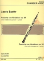 Andante con Variazioni op. 34 fr Oboe und Streichquartett (Kontrabass ad lib) Stimmen