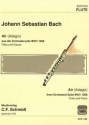 Air BWV1068 fr Flte und Klavier (Harmonium/Orgel)