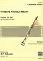 Sonate KV292 fr Klarinette und Fagott Stimmen