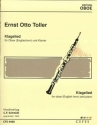 CFS4400   E.Toller, Klage-Lied fr Oboe (Englischhorn) und Klavier
