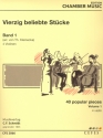 40 beliebte Stcke Band 1 fr 4 Violinen Stimmen