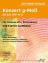 Konzert g-Moll fr 2 Violoncelli, Streichorchester und Bc RV531 fr Violoncello, Kontrabass und Klavier Stimmen
