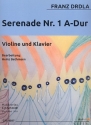 Serenade A-Dur Nr.1 fr Violine und Klavier