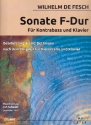 Sonate F-Dur fr Kontrabass und Klavier