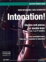 Intonation for double bass and piano score and part (playalongs available for download) (en)