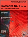 Romanze Nr.1 op.44 fr Kontrabass und Klavier
