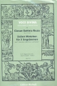 7 Motetten fr 3 Singstimmen und Bc 4 Partituren (Bc nicht ausgesetzt)