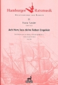 Ach Herr, lass deine lieben Engelein fr Sopran, 4 Viole da gamba und Bc (Bc nicht ausgesetzt) 2 Partituren und Stimmen