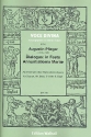 Dialogus - in festo annuntiationis Mariae fr 3 Stimmen, 2 Viole de bracci und Orgel 4 Partituren und Instrumentalstimmen (Bc nicht ausgesetzt)