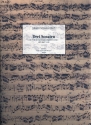 3 Sonaten BWV1027-1029 fr Viola da gamba und Bc Faksimile von Partitur und Stimmen