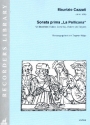 Sonata La Pellicana op.1 fr Blockflte (Violine/Kornett). Violone und Orgel (Theorbe) Partitur und Stimmen