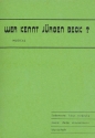 Wer kennt Jrgen Beck: Album fr Gesang und Klavier
